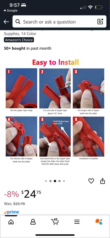 14 different colors zippers for crafts - photo 4