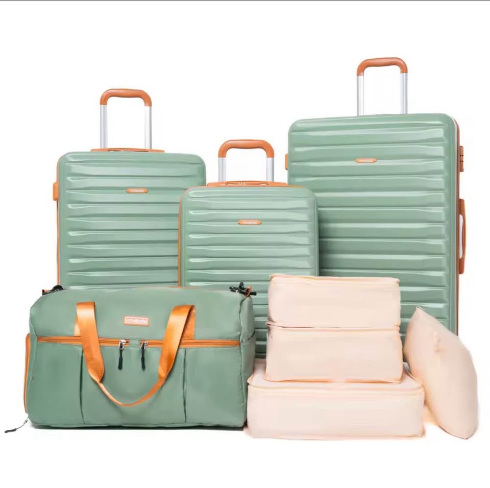 Luggage set 4 pcs + packing cubes! - photo 4