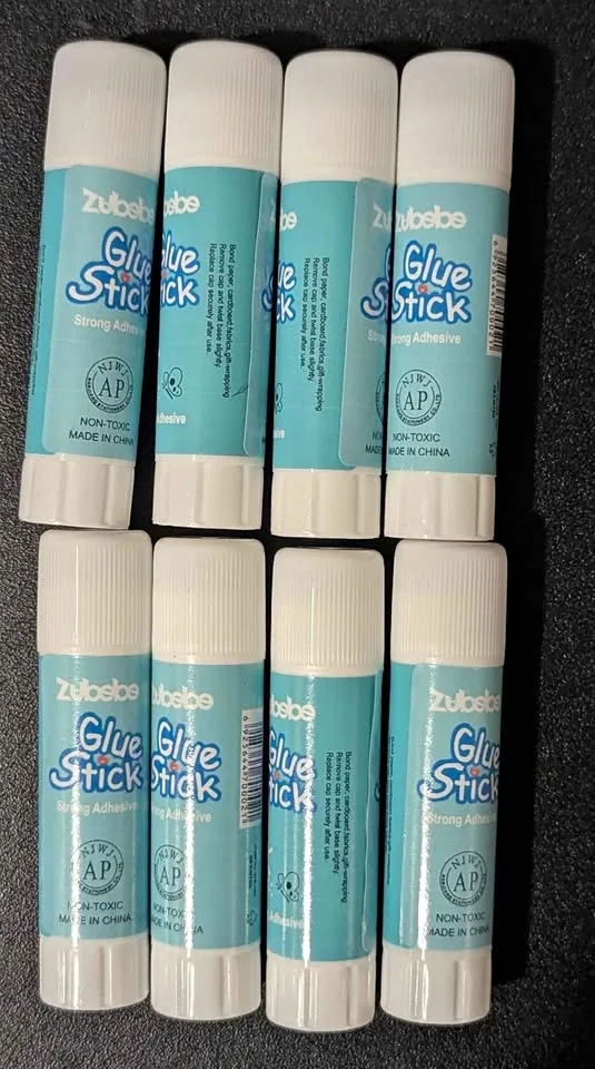 8 Pcs White Glue Stick, Washable for End of Year Crafts thumbnail