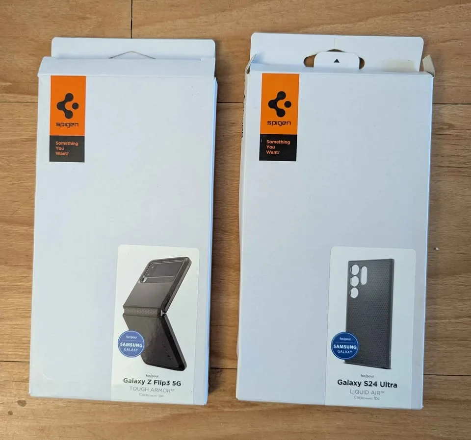 Protective case and tempered glass for Samsung Galaxy Phone image indicator(4)