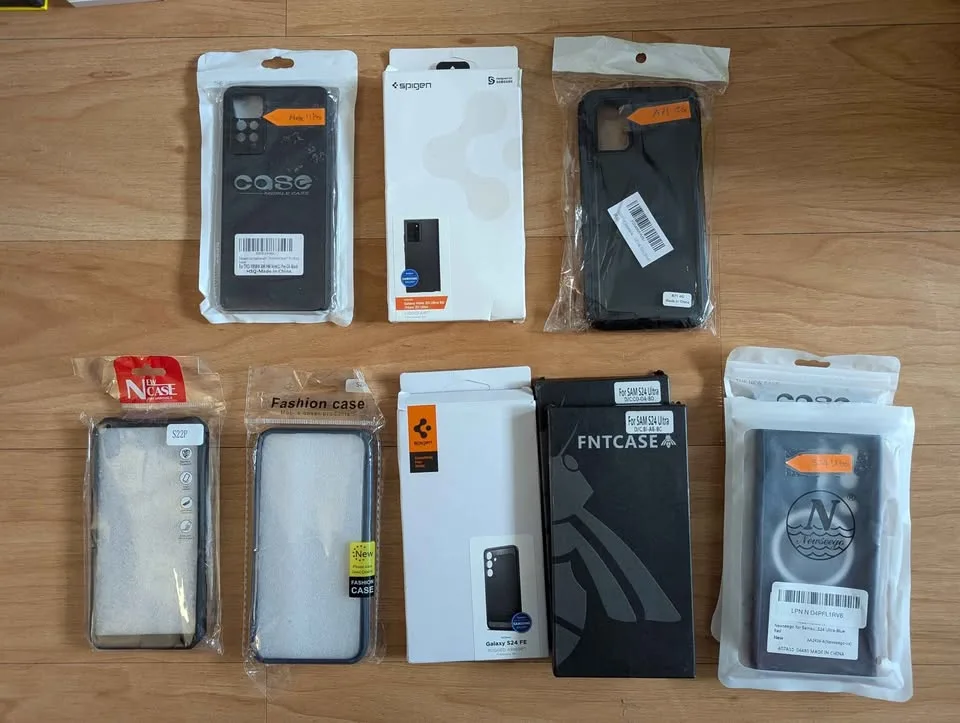 Protective case and tempered glass for Samsung Galaxy Phone image indicator(5)