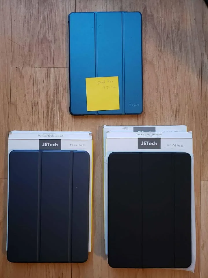 Protective case and tempered glass for iPad, Mini/Pro/Air image indicator(2)