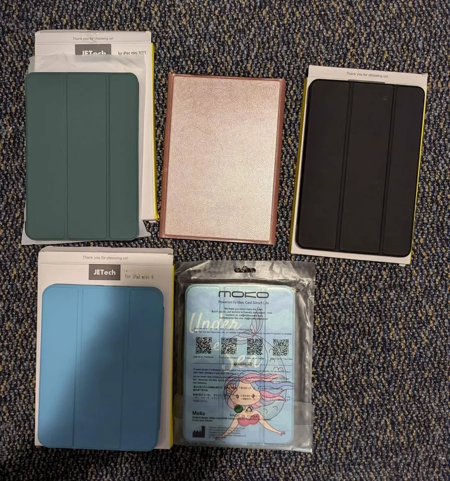 Protective case and tempered glass for iPad, Mini/Pro/Air image indicator(6)