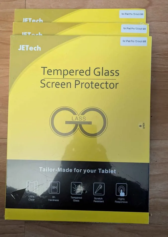 Protective case and tempered glass for iPad, Mini/Pro/Air image indicator(9)