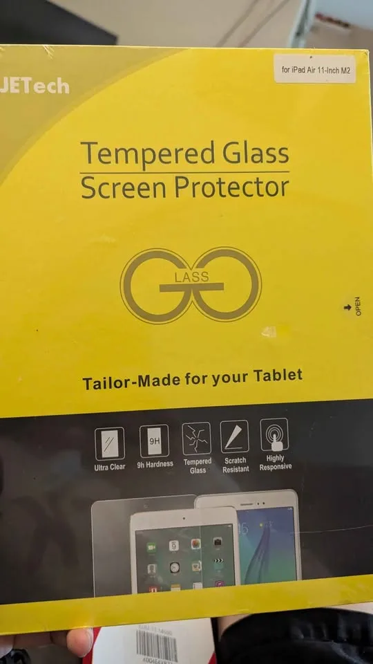 Protective case and tempered glass for iPad, Mini/Pro/Air image indicator(10)