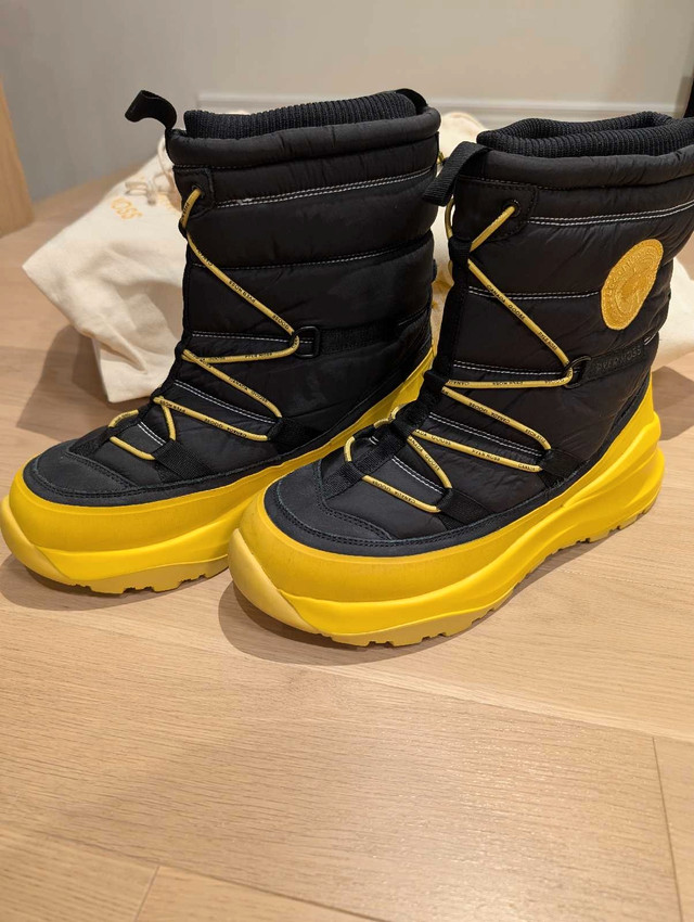 Pyer Moss Canada Goose Boots (Black/Yellow) size 11 - photo 3