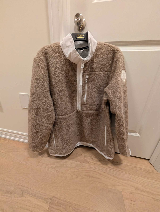 Canada Goose Renfrew Fleece (Tan) size Large $270 - photo 3