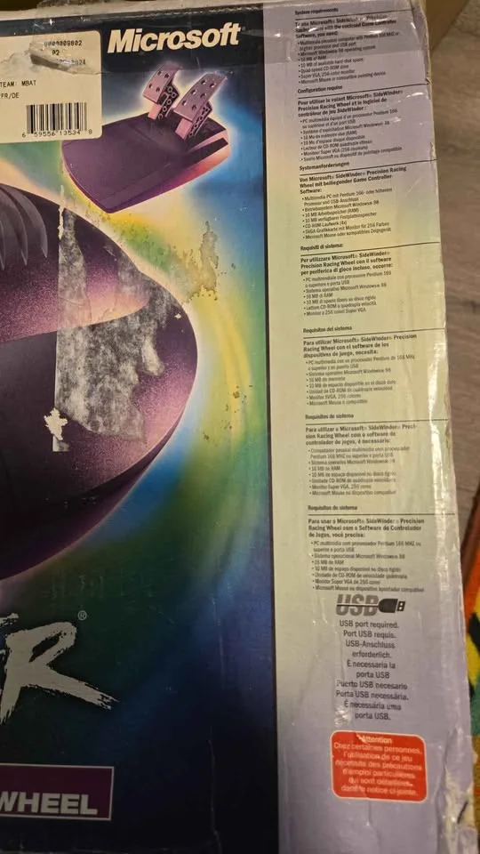 Racing Wheel - Microsoft SideWinder Precision image indicator(3)