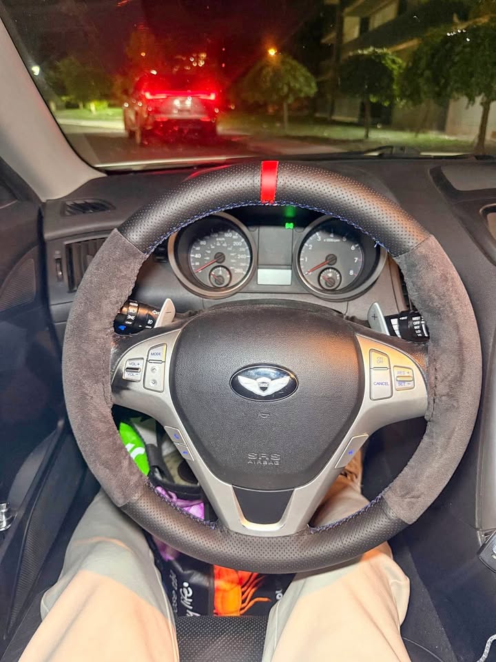 Luxury steering wheel wrap