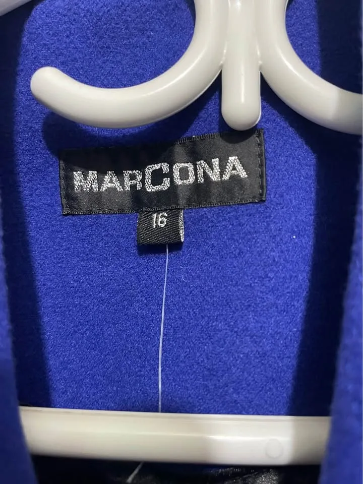 Marcona Cobalt Blue Waterfall Coat image indicator(2)