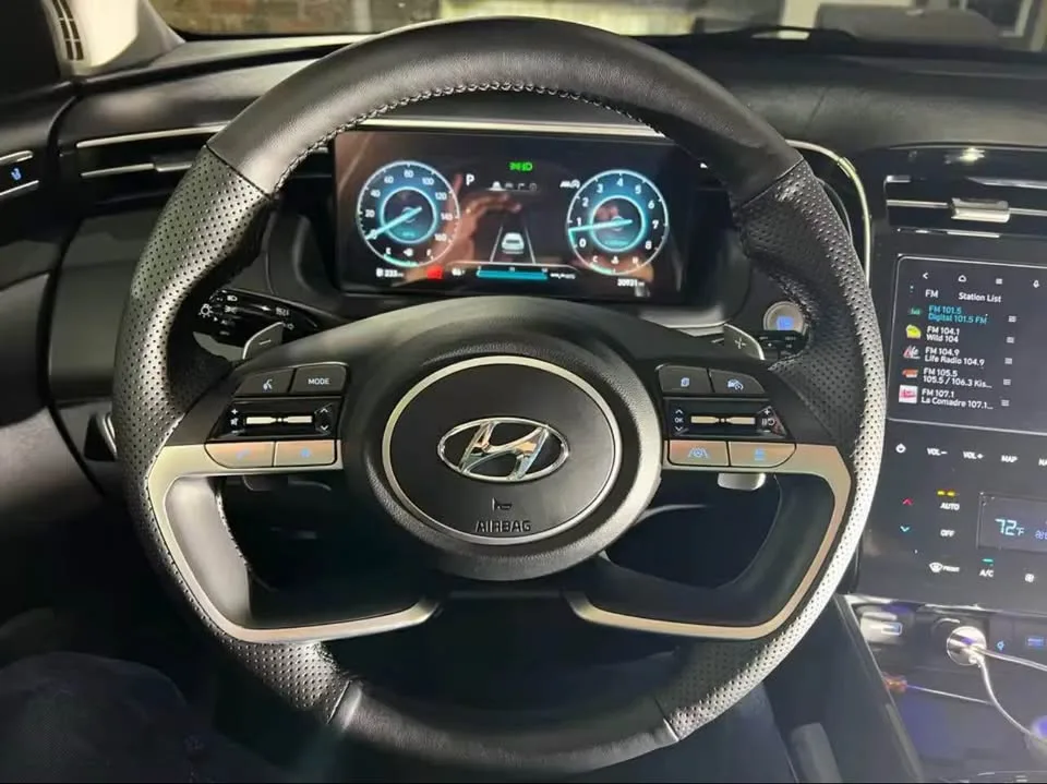 Custom made steering wheel wrap image indicator(3)