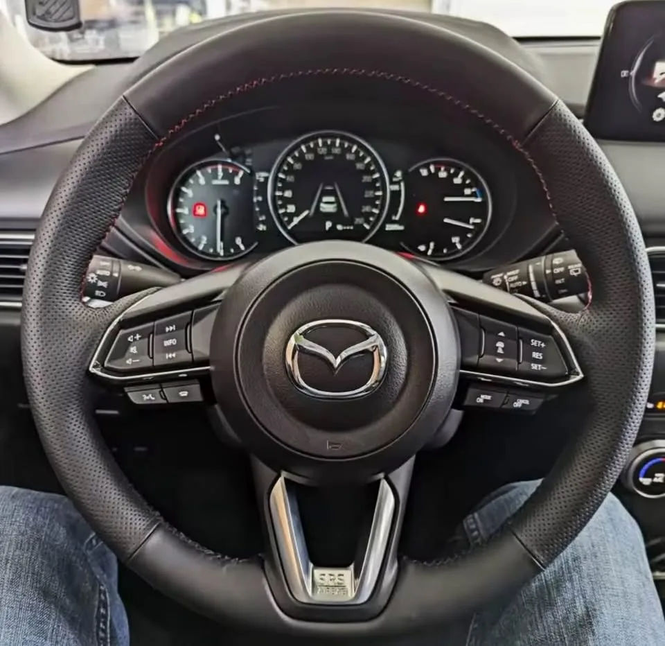 Custom made steering wheel wrap image indicator(6)