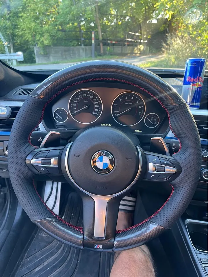 Custom made steering wheel wrap image indicator(9)