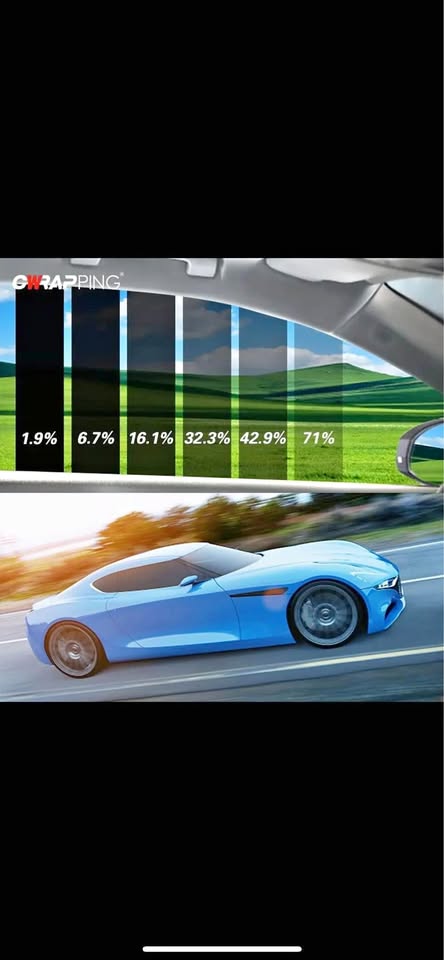 Car windows tint film 300X50