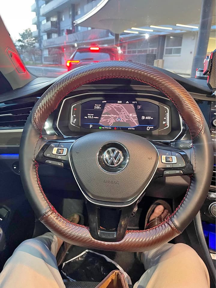 Car steering wheel wrap