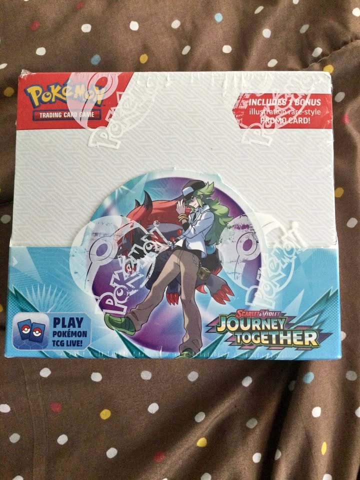 Pokemon Journey Together Factory Sealed Booster Box