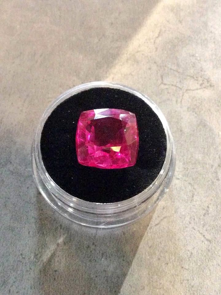 Pink Spinel 11 Carat (Approx) 12 x 11 x 7 mm