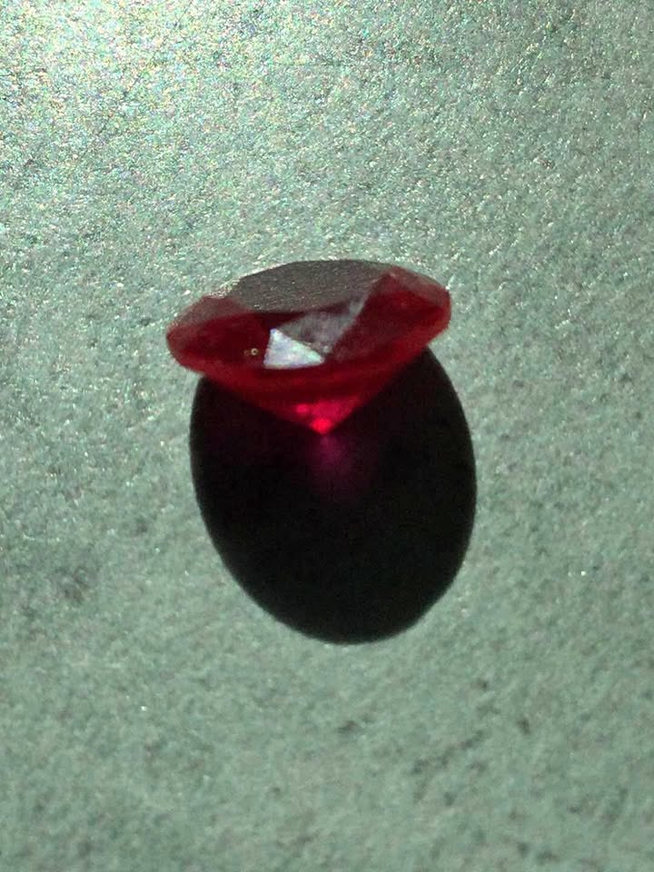 Ruby, Round Cut, 3.060 Carats, Naturally Mined, Certified