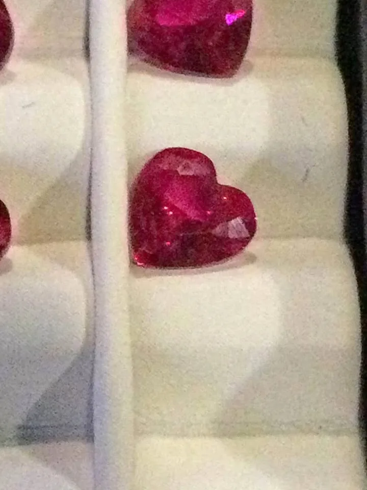 Ruby, Heart Shaped, 5mm, Naturally Mined, Not Enhanced thumbnail