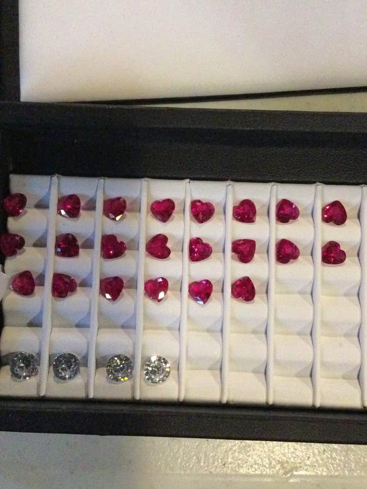 Ruby, Heart Shaped, 5mm, Naturally Mined, Not Enhanced - photo 2