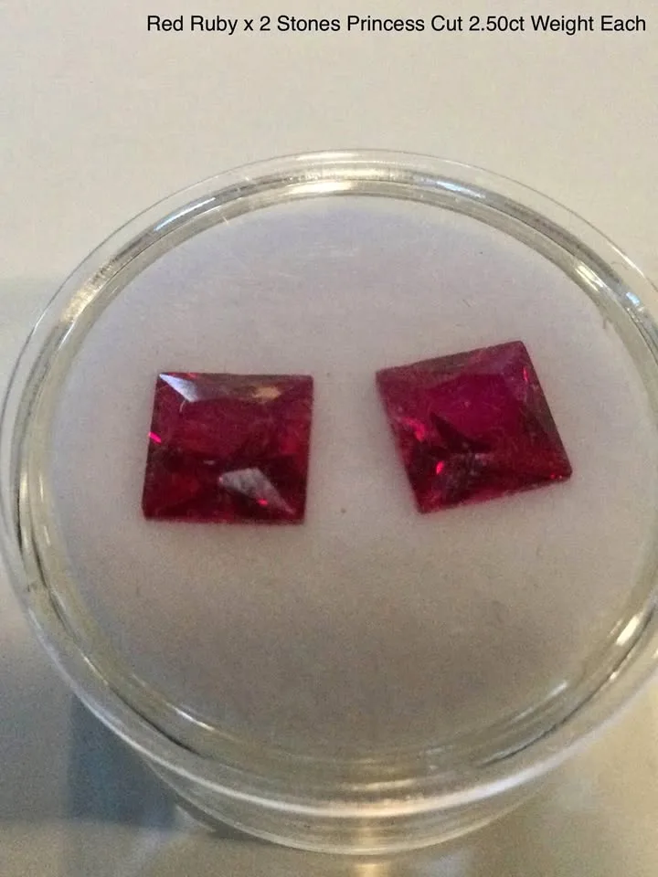 Ruby 2.50 Carats, Naturally Mined, Not Treated, Gemstone thumbnail