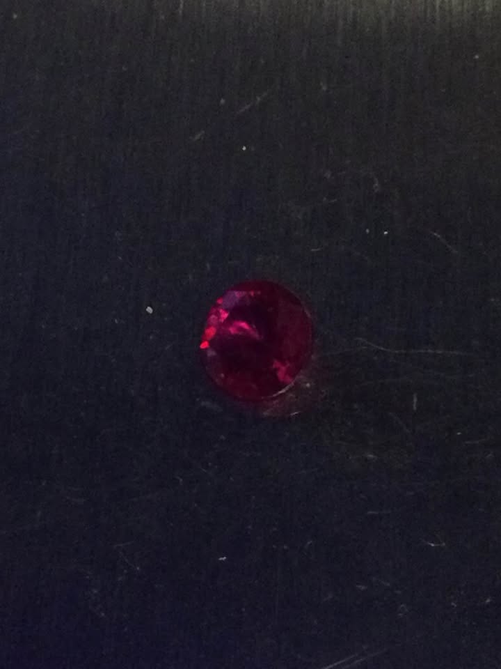 Ruby 5mm x 5mm Round Cut 0.85 Carat’s - photo 2