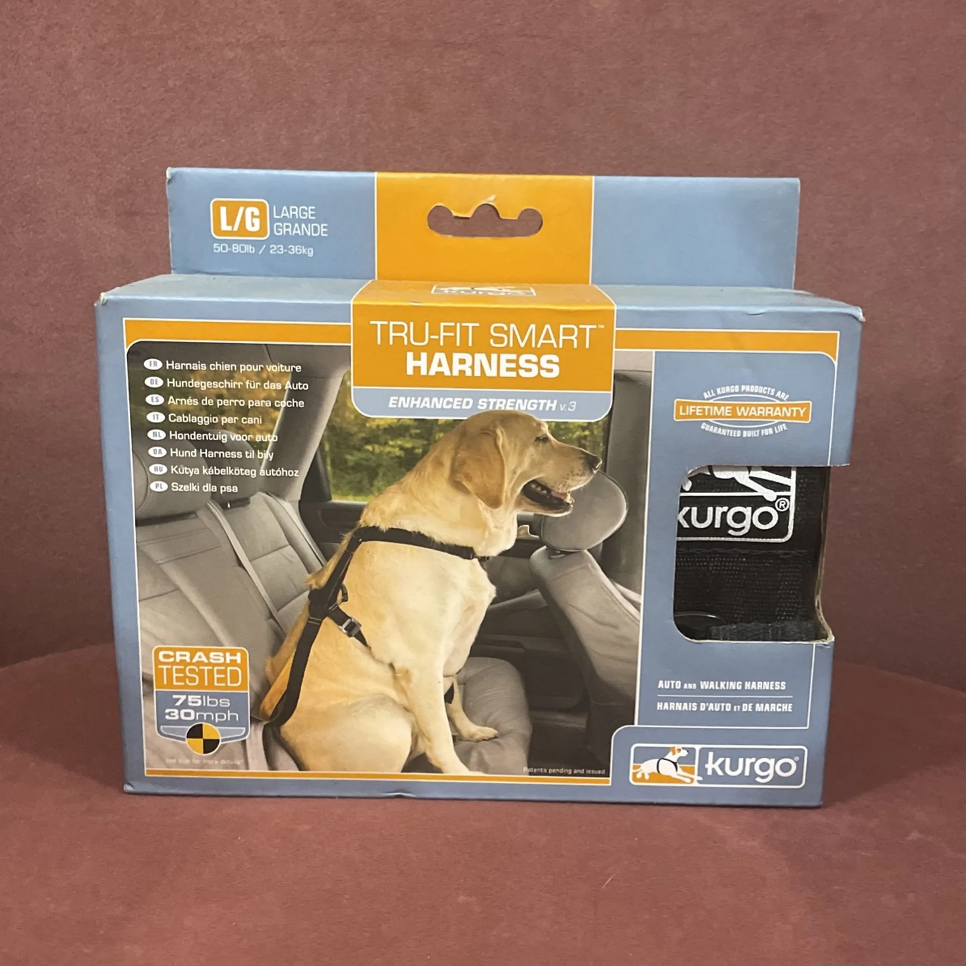 Luego Dog Harness for car thumbnail