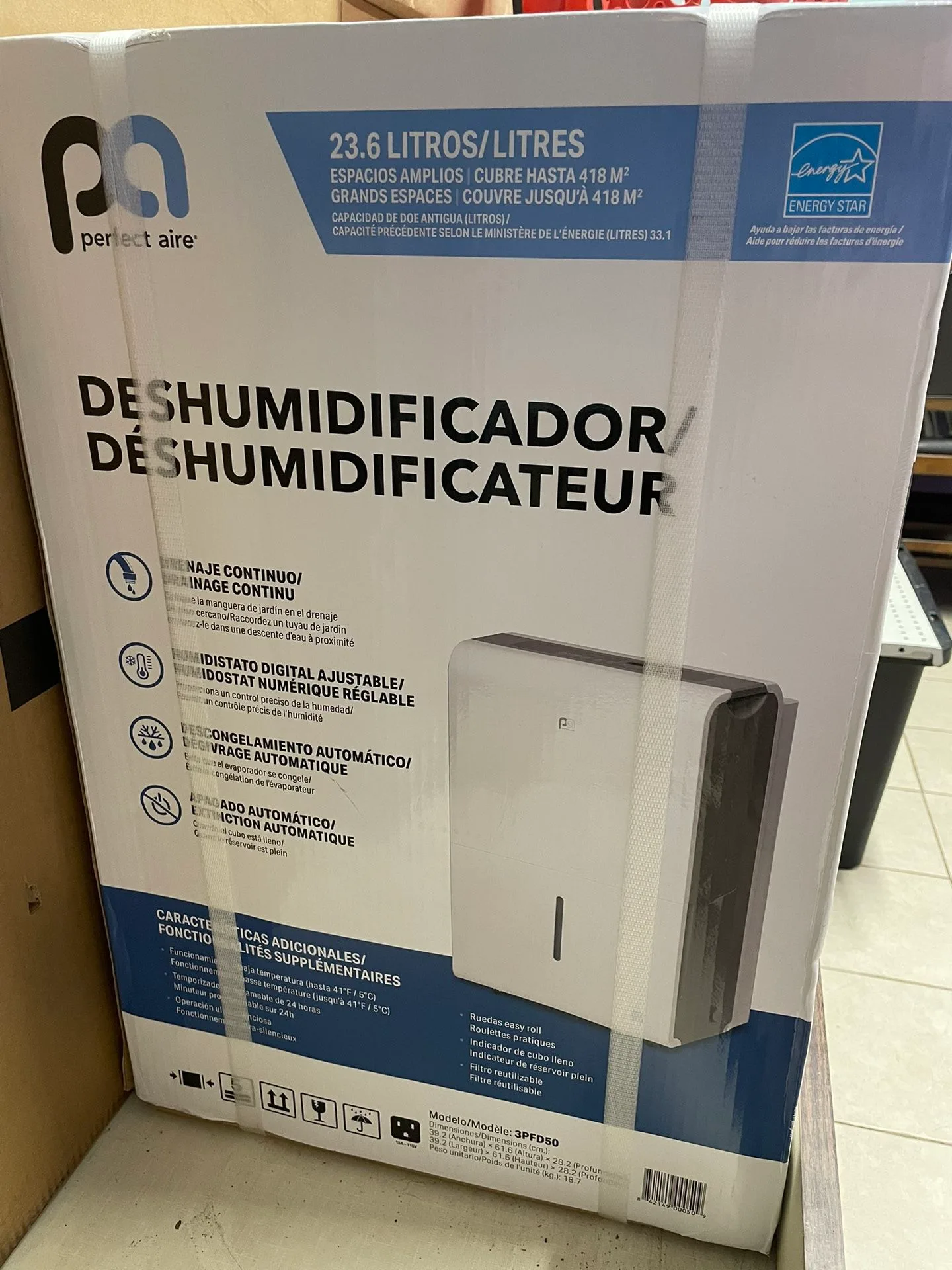 Dehumidifier Perfect Aire thumbnail