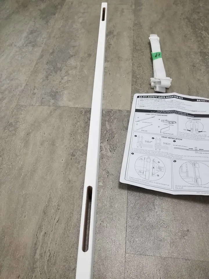 Safety Gate Adapter for Stairway Post image indicator(9)