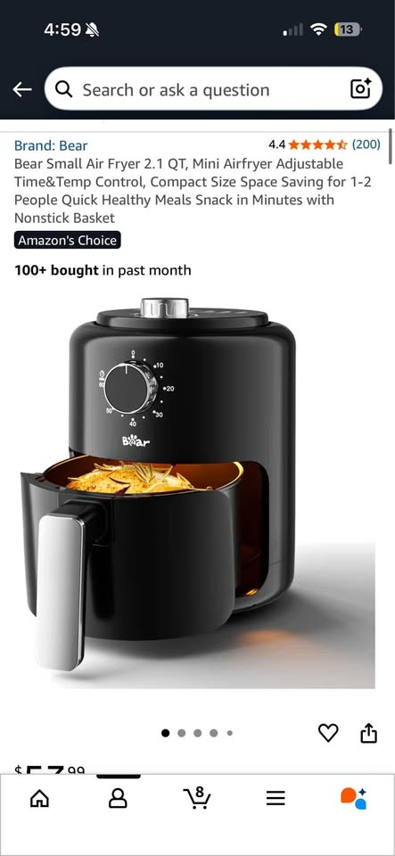 Mini Air Fryer
