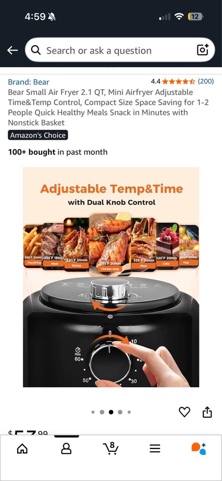 Mini Air Fryer - photo 2