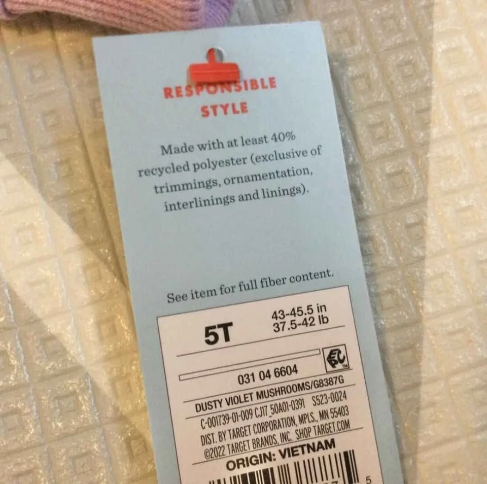 BNWT Cat & Jack Toddler Mushroom Dress - 5T image indicator(3)