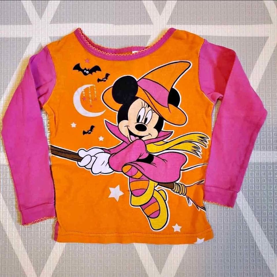 Minnie Mouse Halloween Pajama Shirt - 4T