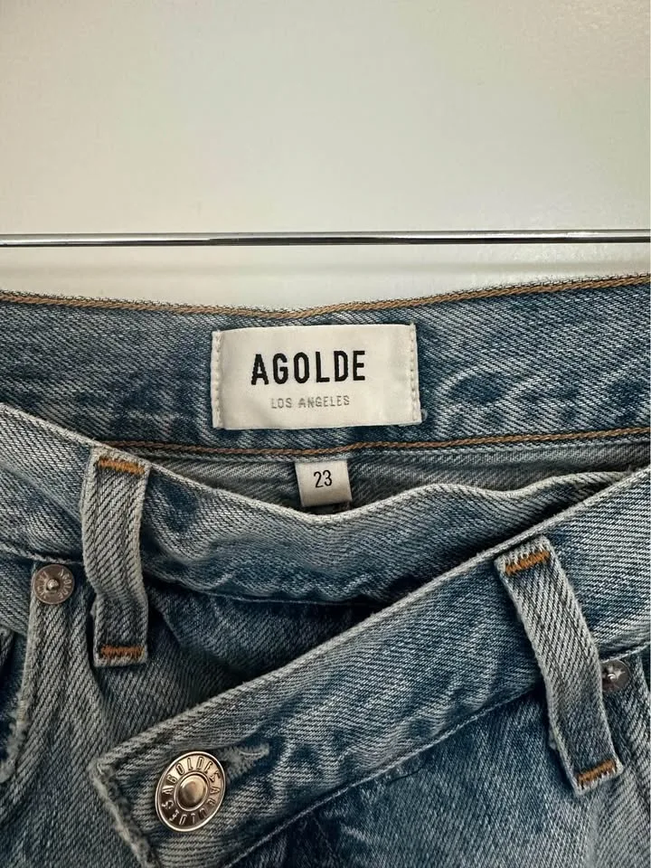 AGOLDE CRISS CROSS JEANS - SIZE: 23 image indicator(4)