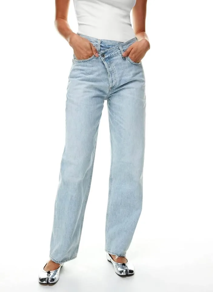 AGOLDE CRISS CROSS JEANS - SIZE: 23 image indicator(8)