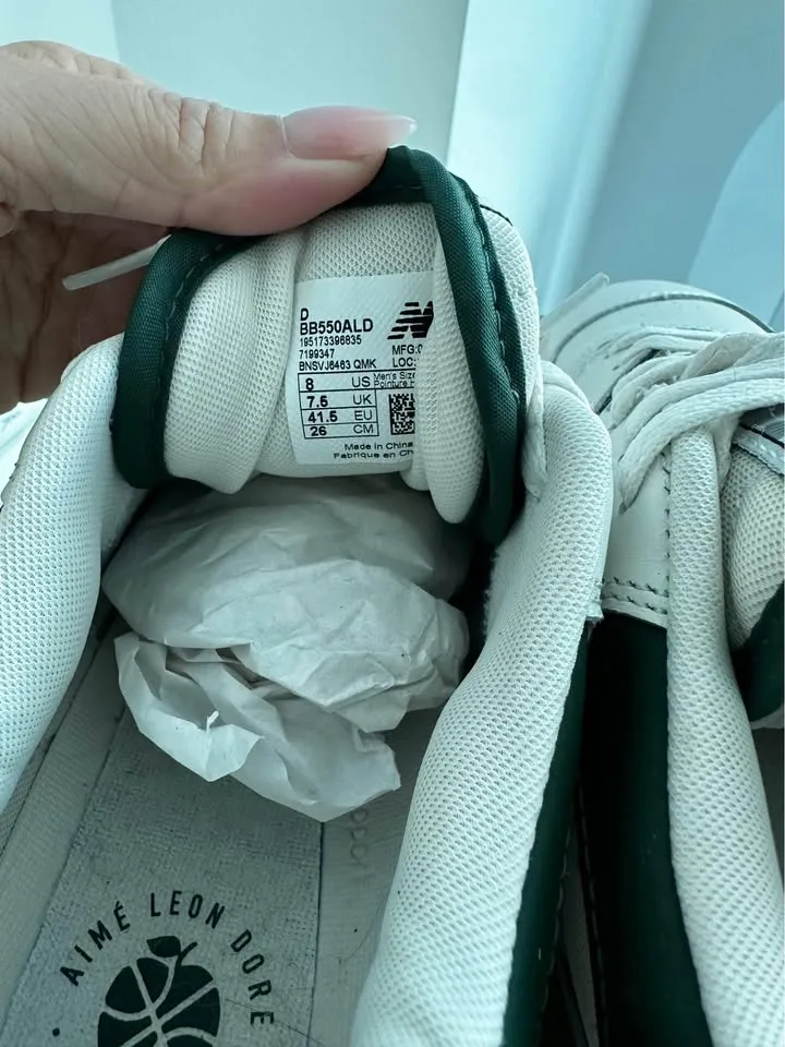 Aime Leon Dore x New Balance 550 - Evergreen image indicator(5)