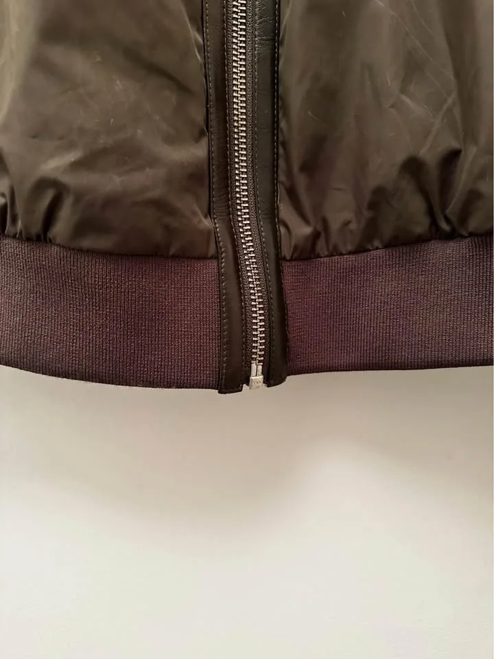 MACKAGE (xAritzia) BOMBER JACKET - SMALL - ARMY GREEN image indicator(5)