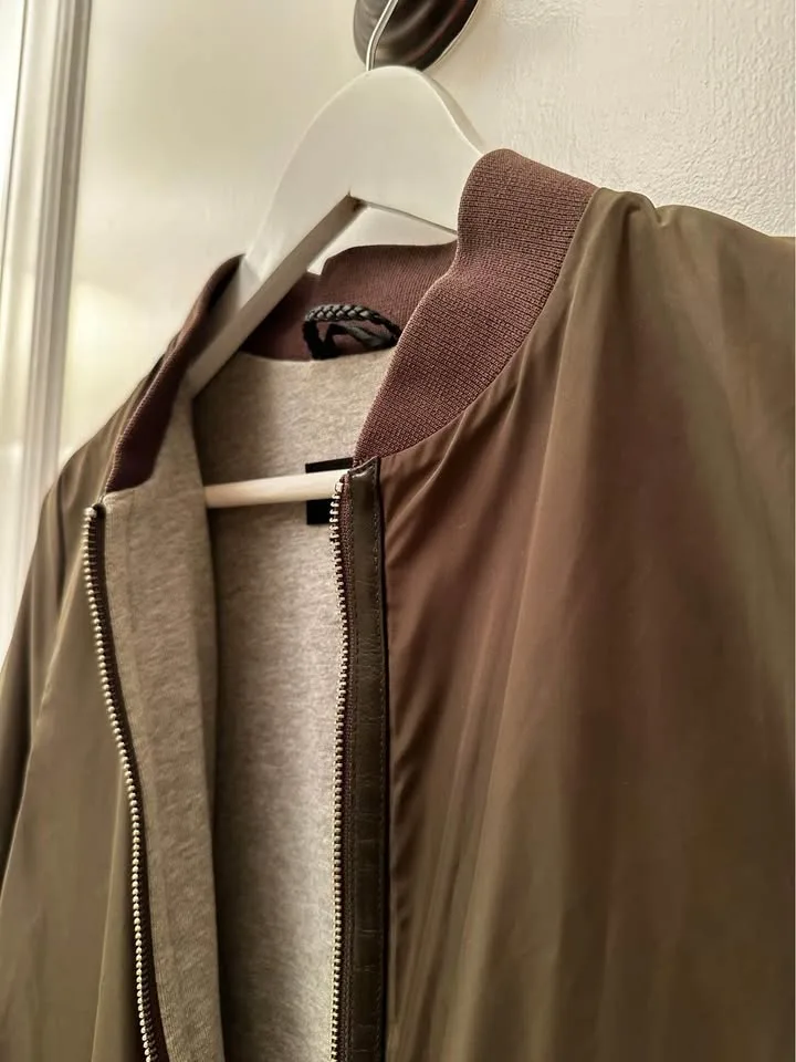 MACKAGE (xAritzia) BOMBER JACKET - SMALL - ARMY GREEN image indicator(6)