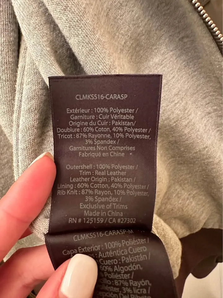 MACKAGE (xAritzia) BOMBER JACKET - SMALL - ARMY GREEN image indicator(8)