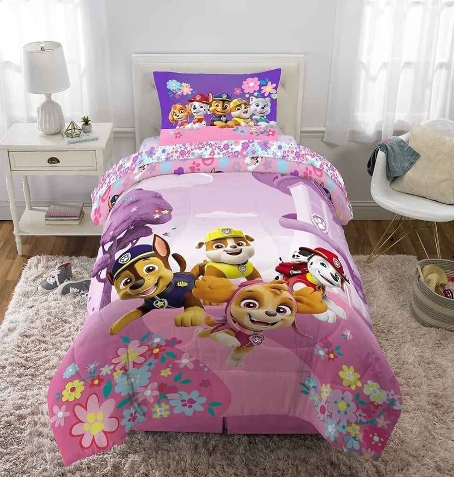 Paw Patrol 3-Piece Twin Sheet Set 🥕 - photo 4