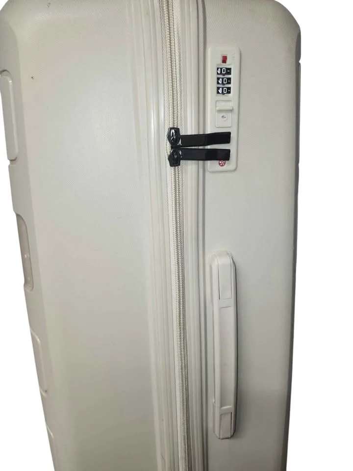 30" 4 wheels Spinner 360° Luggage full size hard Suitcase image indicator(5)