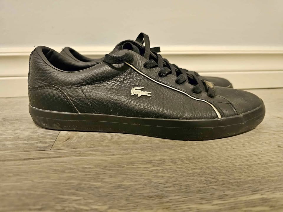 Black sneakers