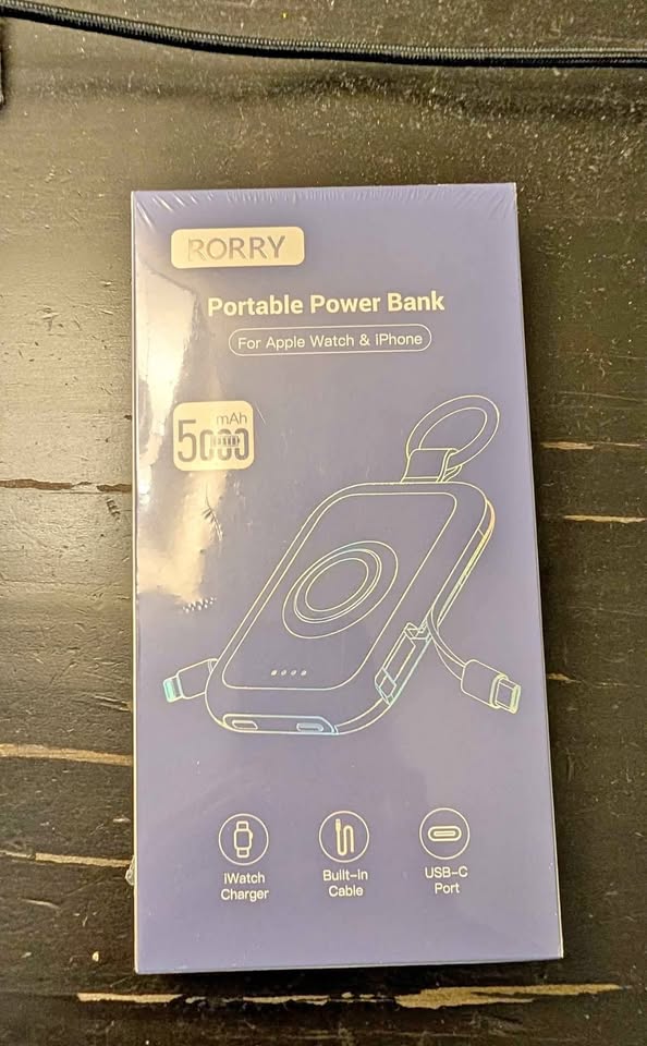 RORRY portable charger for Iphone & Apple watch