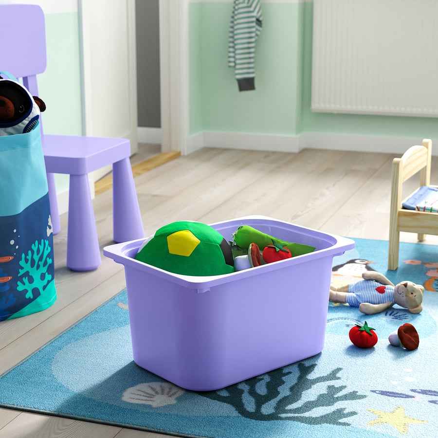 IKEA TROFAST Storage Box, Lilac - photo 2