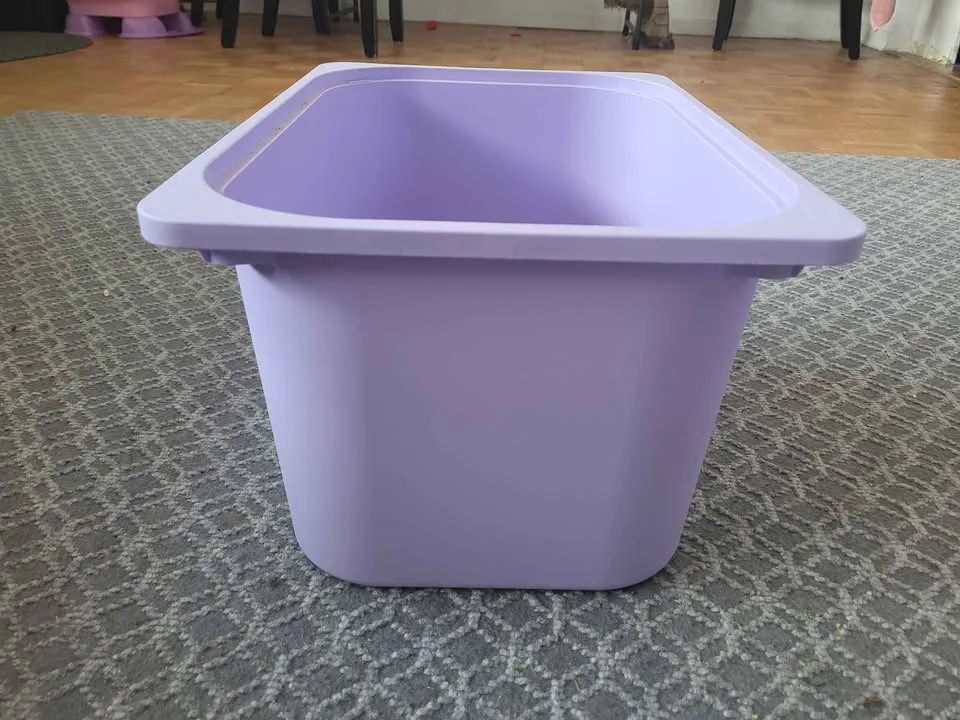 IKEA TROFAST Storage Box, Lilac image indicator(3)