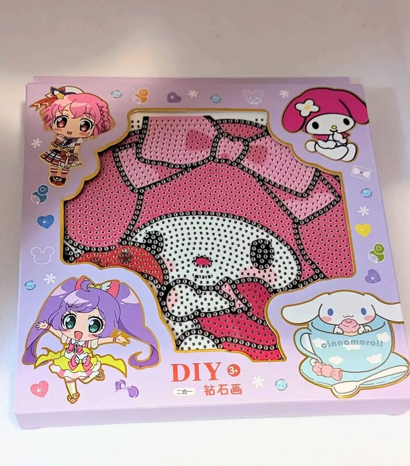 DIY diamond kit painting for Children - My Melody thumbnail