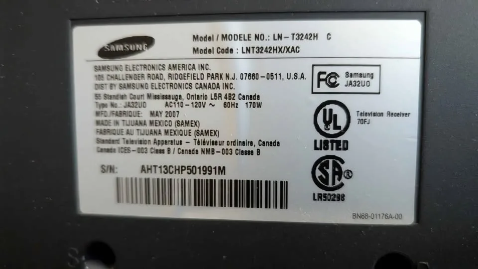 Samsung 32 Inch TV image indicator(2)
