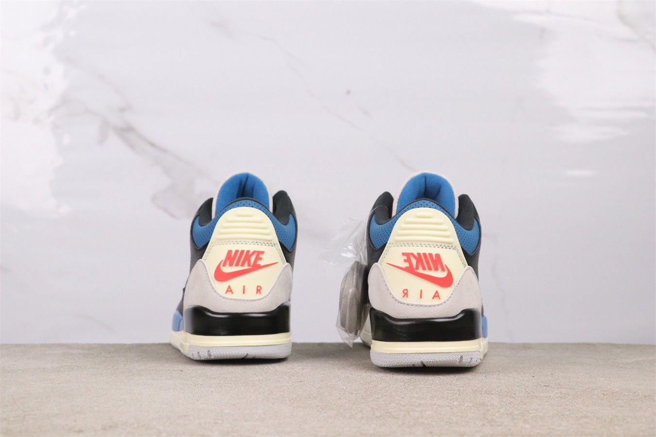 Jordan 3 Retro “Rare Air” – Black/Blue/Gray – New Size 8 🔥 - photo 5