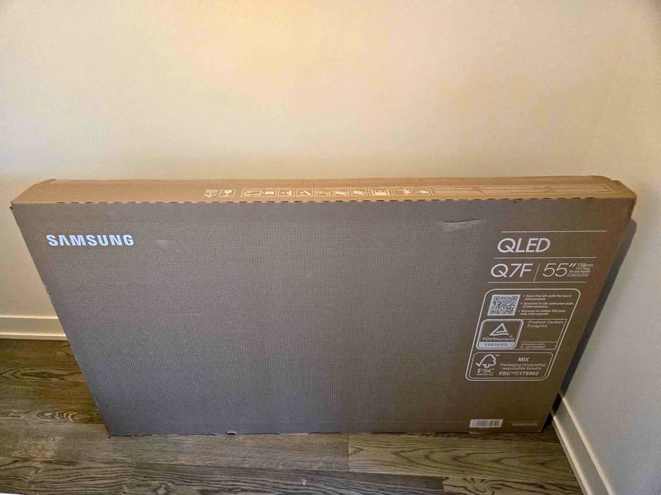 BNIB 2025 Samsung 55-Inch QLED Q7F 4K Smart TV Sealed