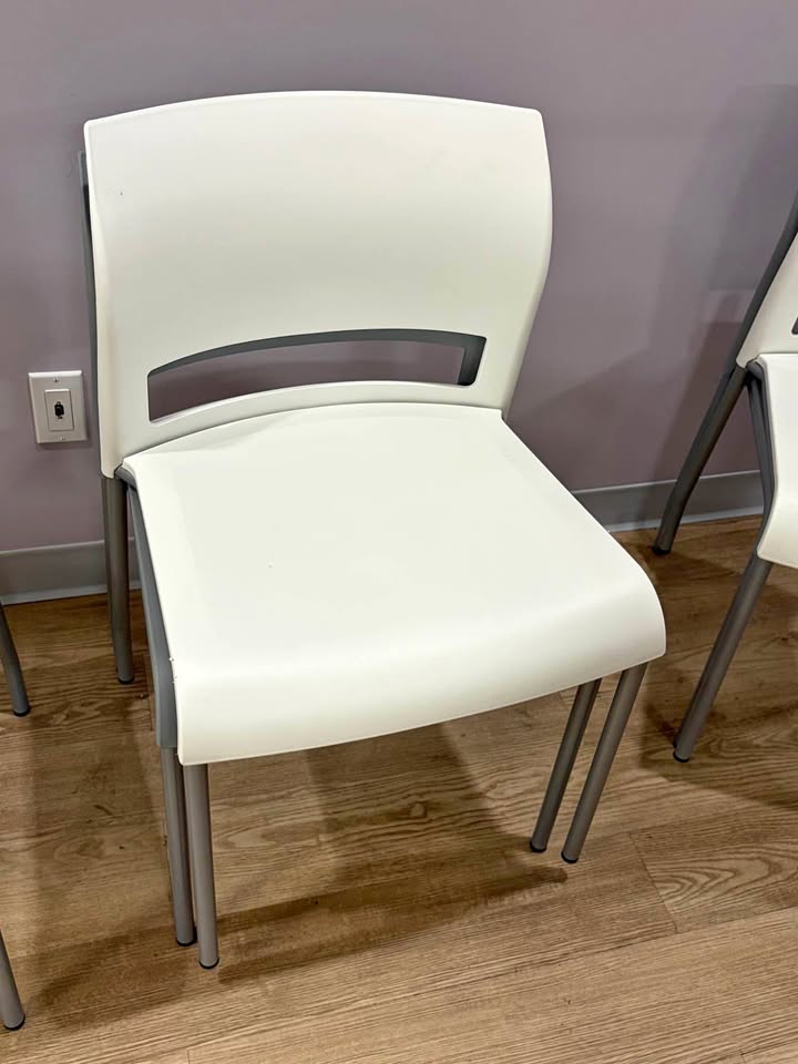 Plastic chairs - Office move out sale